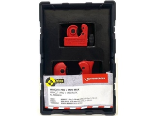 Набор труборезов Rothenberger МІНІКАТ 1 ПРО + МІНІ МАКС